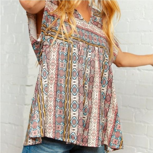 Boho Knit Blouse - Picture 2 of 7